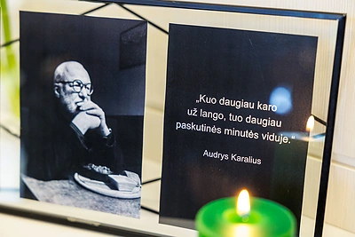 Kaune atsisveikinama su legendiniu architektu Audriu Karaliumi