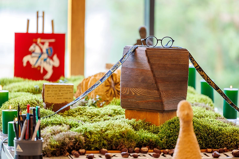 Kaune pašarvotas Audrys Karalius / Eriko Ovčarenko / BNS nuotr.