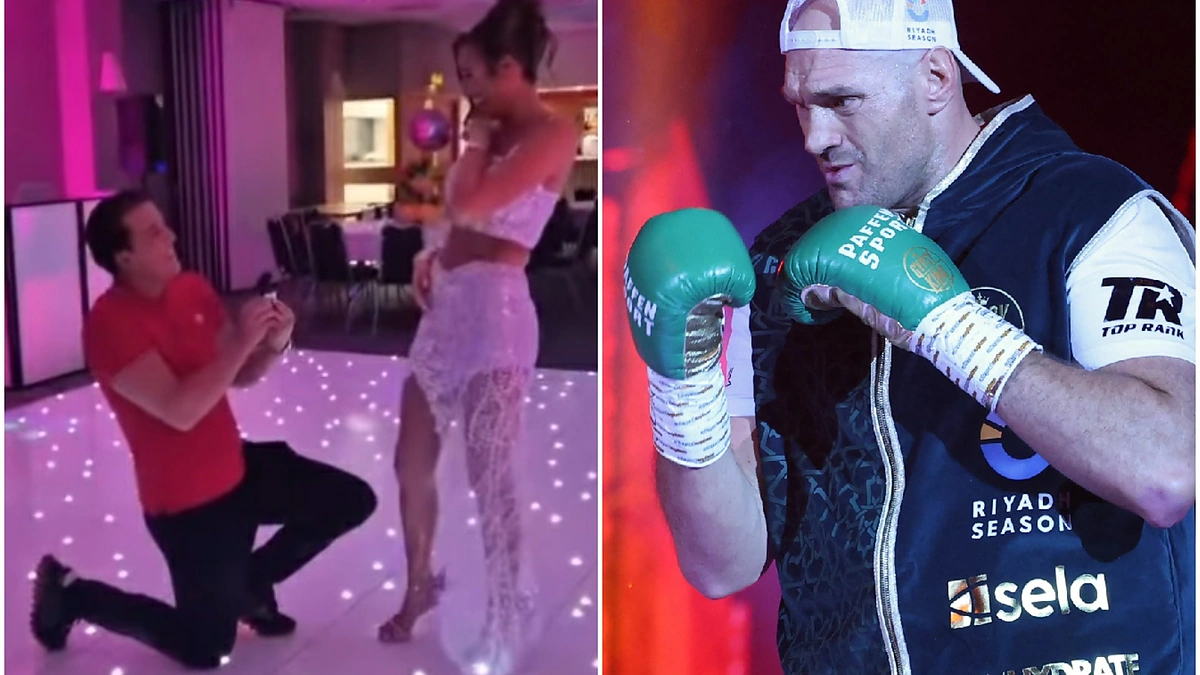 Tysono Fury dukra susižadėjo / 15min fotomontažas