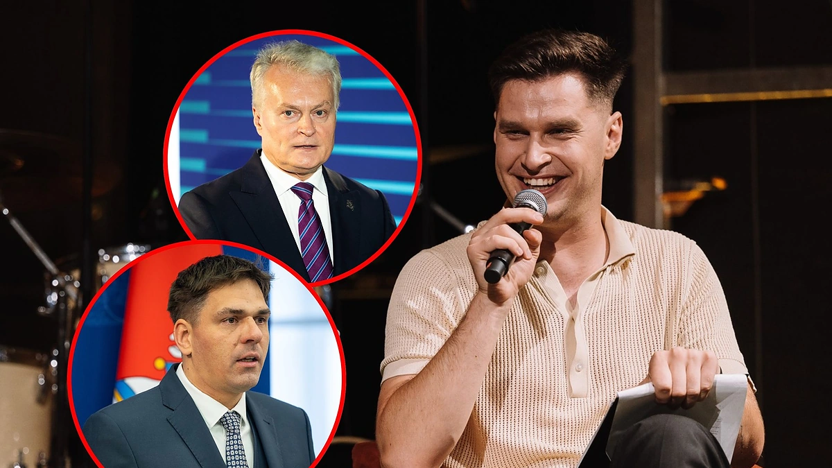 Gitanas Nausėda, Ignotas Adomavičius, Paulius Vaitiekūnas / Roberto Riabovo / BNS ir soc. tinklų nuotr.