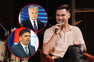 „Kitokie pasikalbėjimai“ kirto Gitanui Nausėdai ir Ignotui Adomavičiui: „Prie durų stovės apsauga“