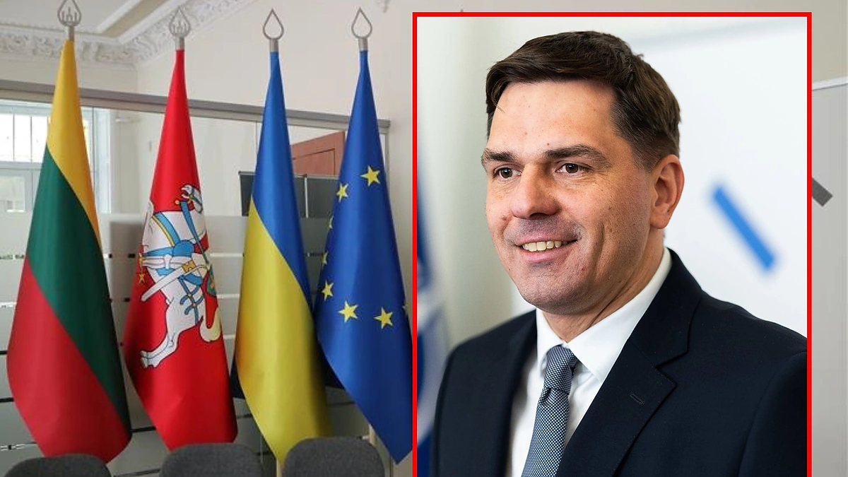 Ignotas Adomavičius, vėliavos / Roberto Riabovo / BNS ir Kultūros ministerijos nuotr.