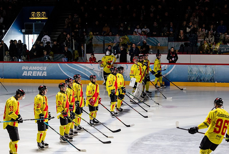 Vilniaus „Hockey Punks-Mototoja“ - Elektrėnų „Energija“ / Pauliaus Peleckio / BNS nuotr.