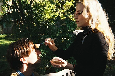 Justino Jaručio ir AISTÈ dainos klipo filmavimo akimirka / Luko Grušecko ir Evelinos Sabaliauskaitės nuotr.