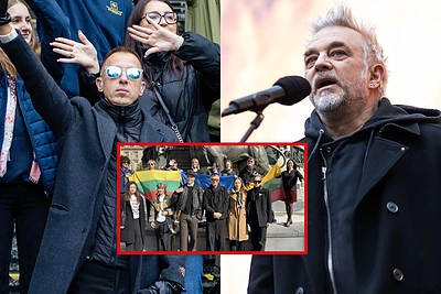 Streikas subūrė garsius lietuvius: jungėsi Adomaitis, Mamontovas, Paryžiuje – Statkevičius ir Varnas