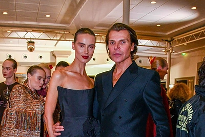 Juozas Statkevičius Paryžiaus mados savaitėje / Vida Press nuotr.