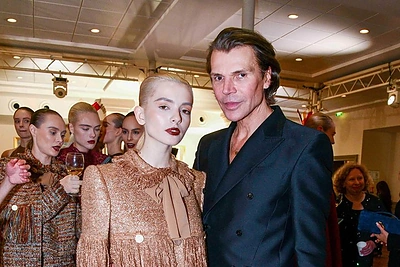 Juozas Statkevičius Paryžiaus mados savaitėje / Vida Press nuotr.