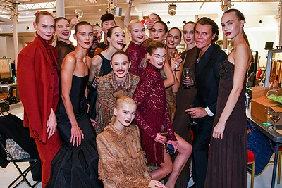 Juozas Statkevičius Paryžiaus mados savaitėje / Vida Press nuotr.