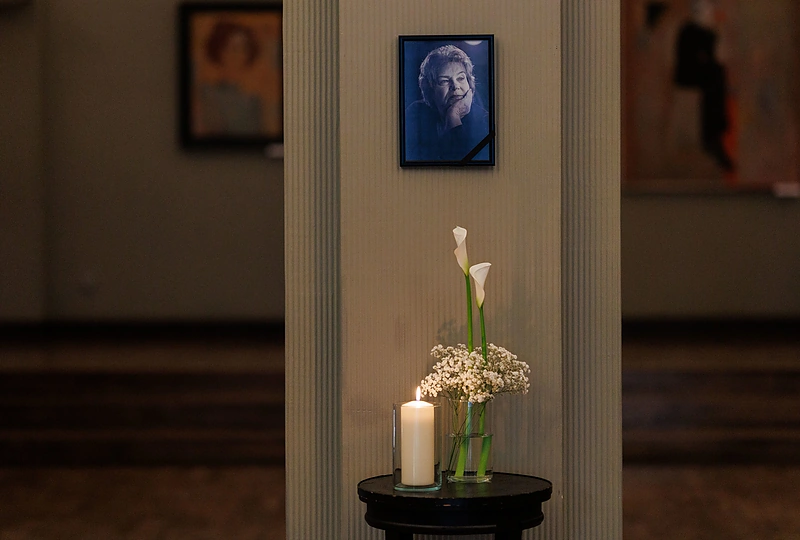 Atsisveikinimas su aktore Mile Šablauskaite / Eriko Ovčarenko / BNS nuotr.