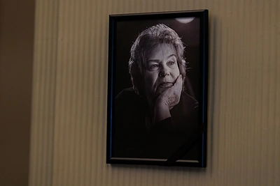 Atsisveikinimas su aktore Mile Šablauskaite / Eriko Ovčarenko / BNS nuotr.