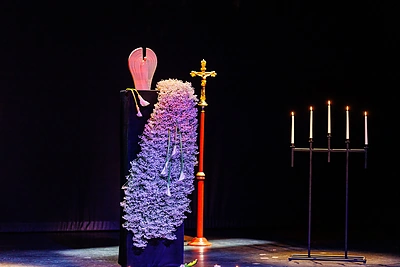 Atsisveikinimas su aktore Mile Šablauskaite / Eriko Ovčarenko / BNS nuotr.