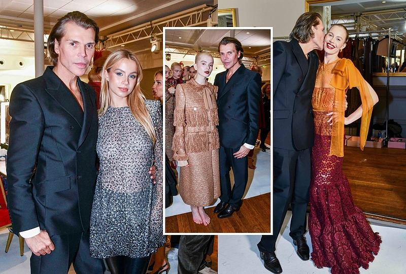 Juozas Statkevičius Paryžiaus mados savaitėje / Vida Press nuotr.