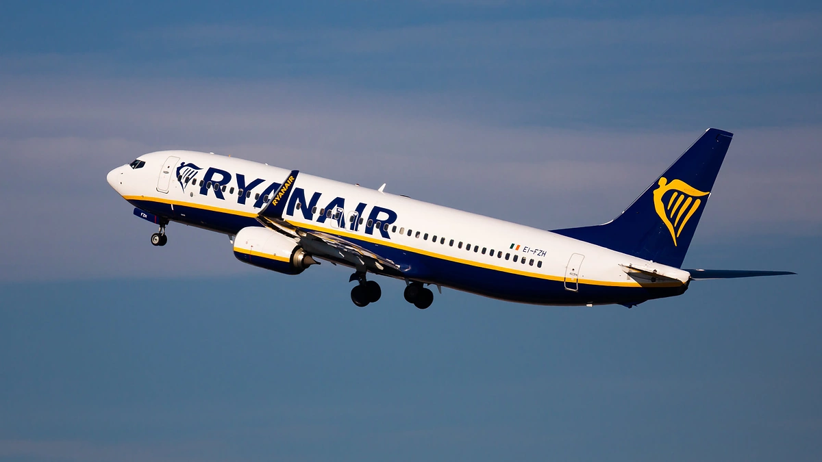 „Ryanair“ lėktuvas / Shutterstock nuotr.