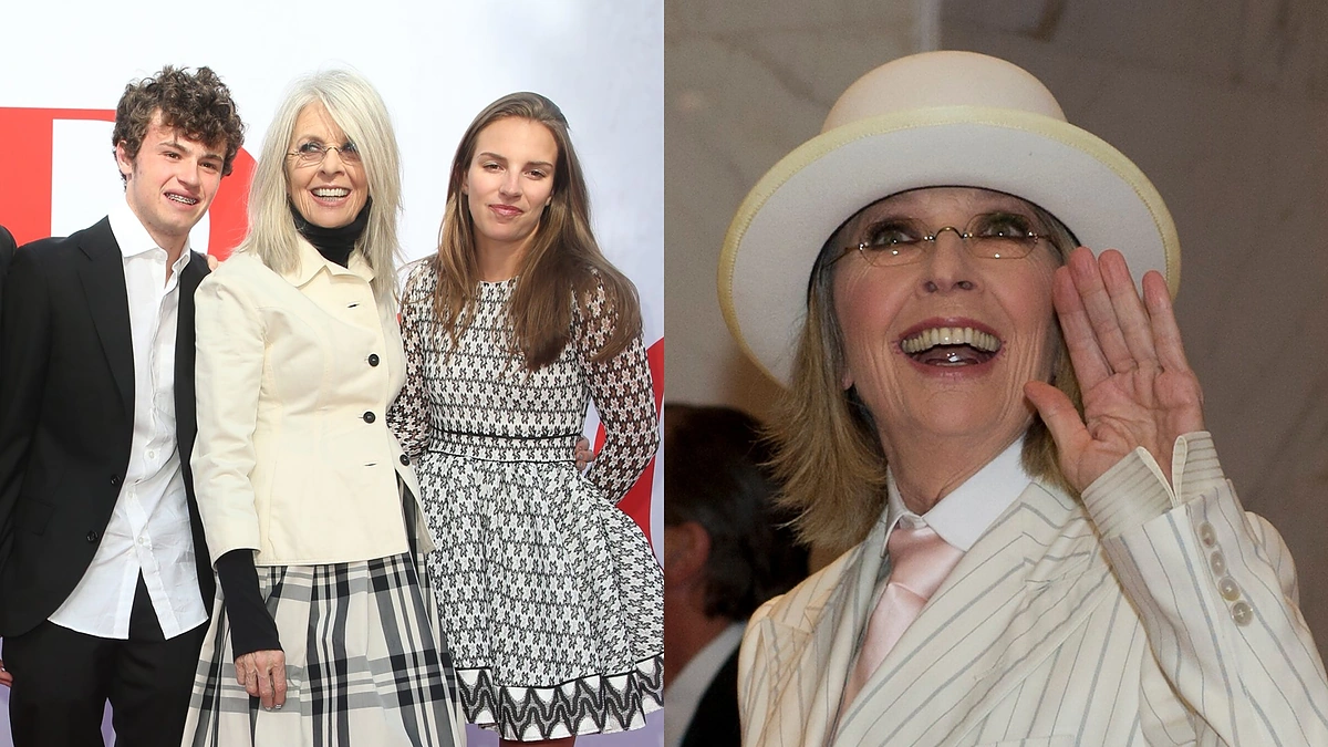 Diane Keaton su vaikais / „Scanpix“ nuotr.