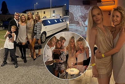 Editos Daniūtės-Gozzoli dukrai Evitai suėjo 18: puotoje – limuzinas ir iškalbingas užrašas ant torto