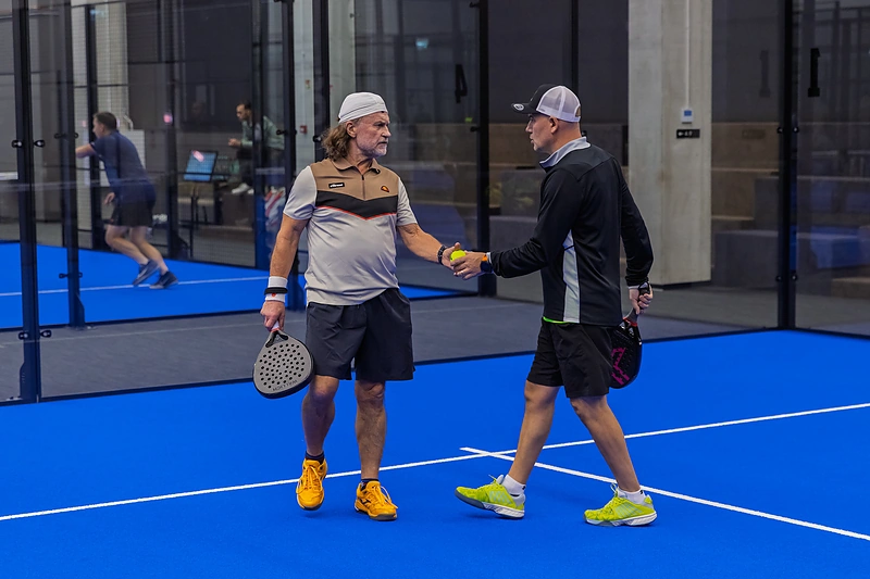 Klaipėdoje duris atvėrė teniso, padelio ir sveikatingumo erdvė / Gedmanto Kropio nuotr.