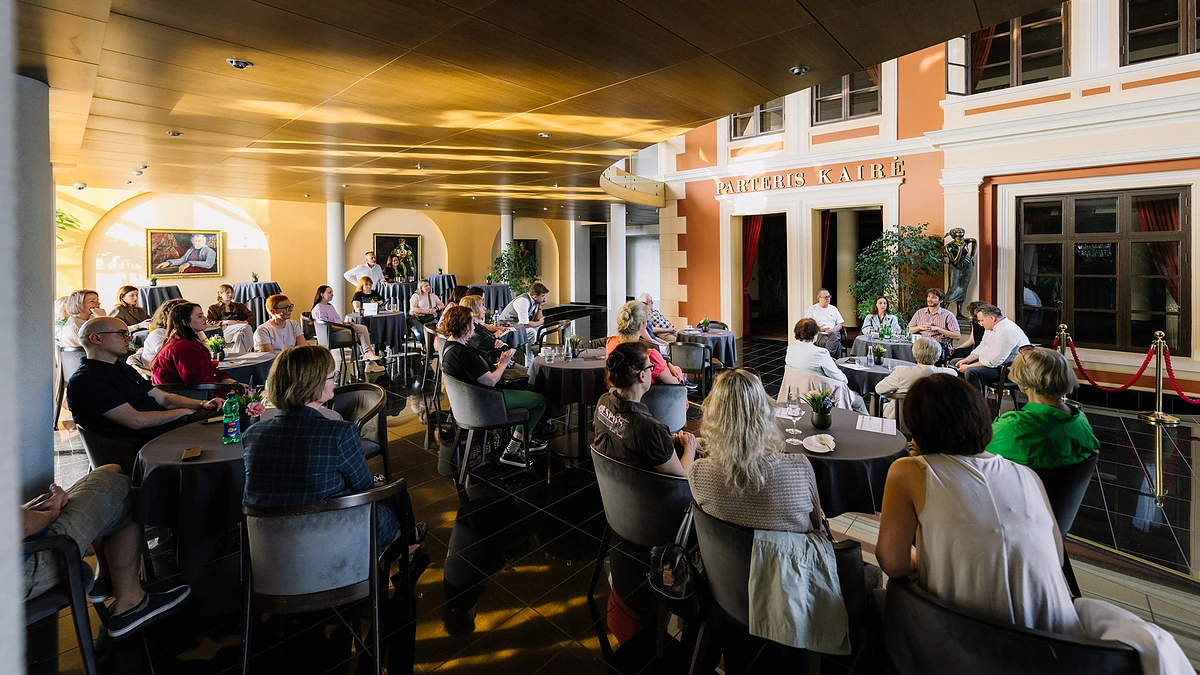 Susitikimai su žiūrovais / D.Rimeikos nuotr.