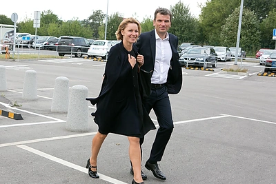 Aurelija Razmarataitė ir Darius Žakaitis / BNS nuotr.