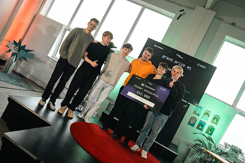 Vilnius Cursor Hackaton laimėtojai / Asmeninio archyvo nuotr.