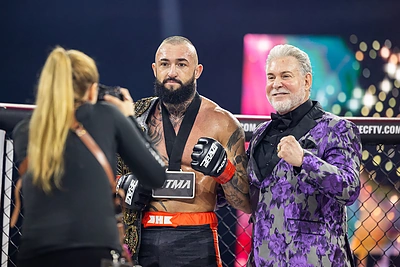 BRAVE CF 99 x UTMA 14 kovų turnyras / Patricija Adamovič / BNS nuotr.