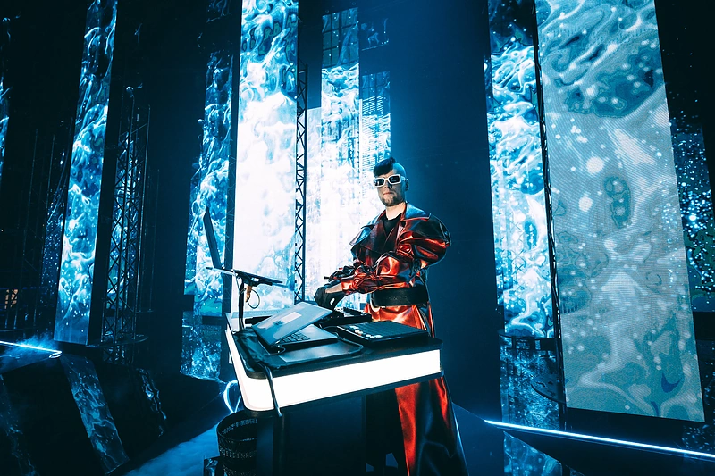 Beissoul & Einius šou Žalgirio arenoje / Dainiaus Dambrausko nuotr.