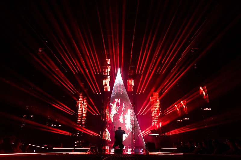 Beissoul & Einius šou Žalgirio arenoje / Arno Mazylio nuotr.