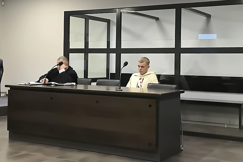 Edas Lietuvininkas teisme / Karolinos Stažytės nuotr.
