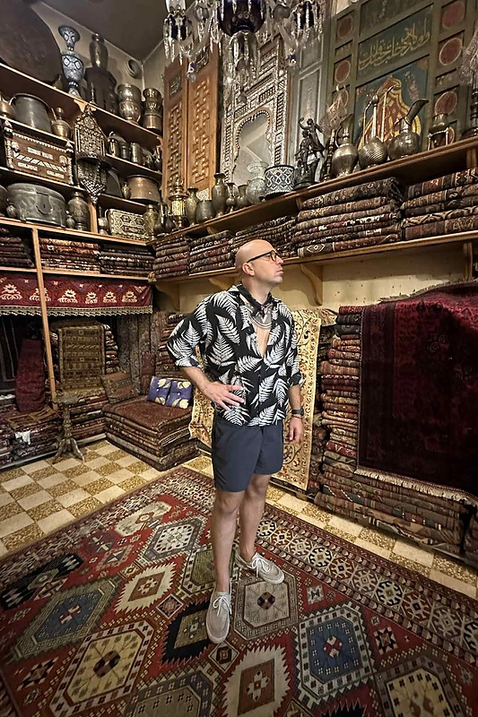 Manto Bertulio ir Remigijaus Žiogo kelionė į Siriją / Asmeninio albumo nuotr.