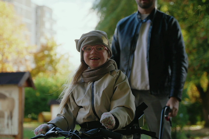 „Išssipildymo akcijos“ dalyvė Emilija / Stop kadras