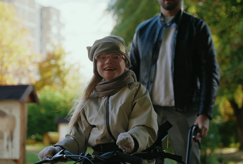 „Išssipildymo akcijos“ dalyvė Emilija / Stop kadras