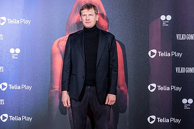 Emilio Vélyvio serialo „Vilko gomurys“ premjeros svečiai / Pauliaus Peleckio / BNS nuotr.