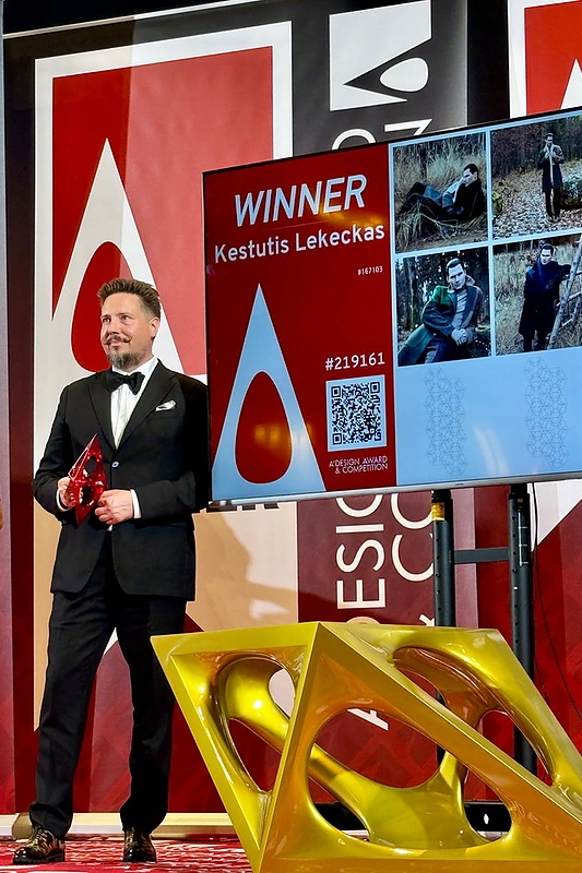 Kęstutis Lekeckas raudonojo kilimo apdovanojimuose Komo / Asmeninio archyvo nuotr.