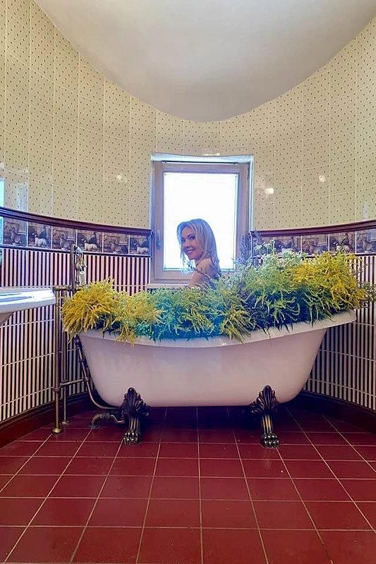 Žolynų jūra Audronės Bunikienės namuose / Asmeninio albumo nuotr.