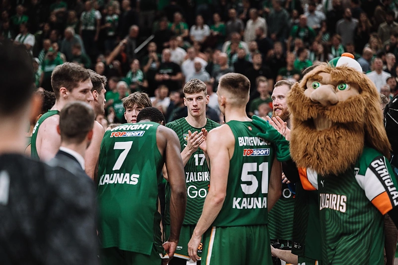 „Žalgirio“ žaidėjai / zalgiris.lt nuotr.