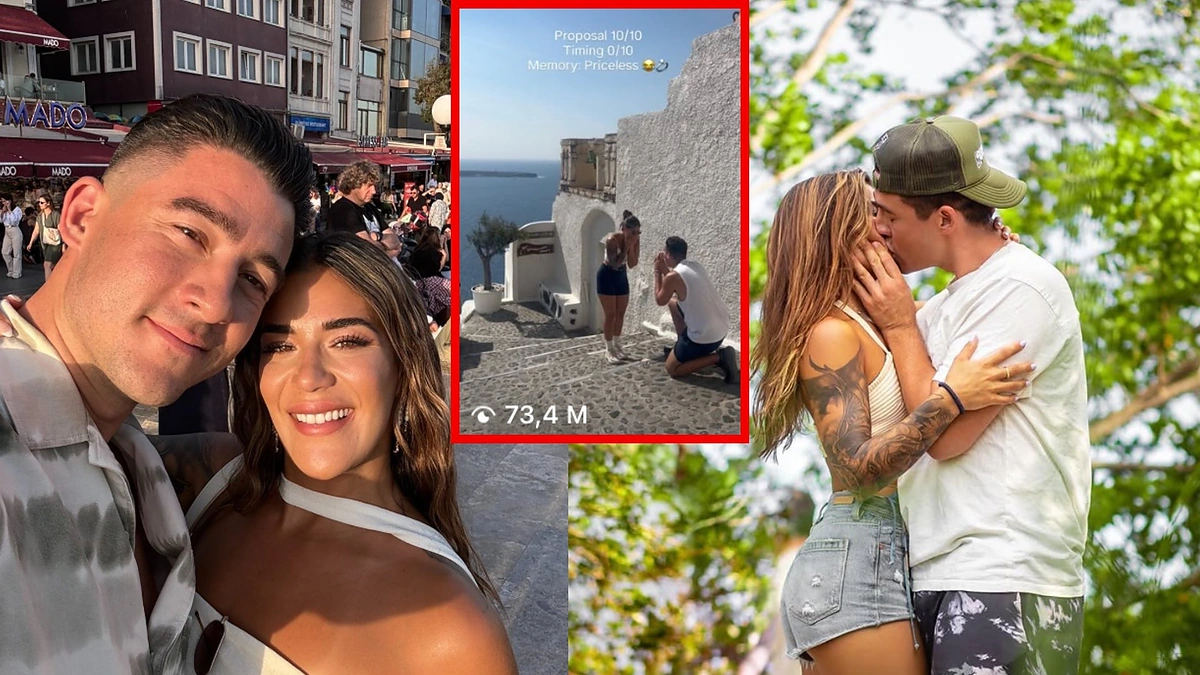 Susižadėjusi pora / Socialinių tinklų nuotr.