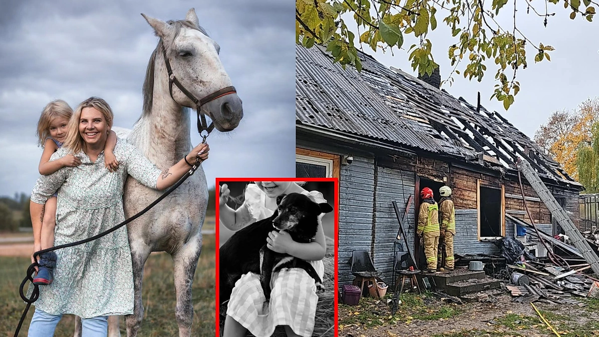 Viktorija Skritulskaitė su dukra ir žirgu / Asmeninio archyvo nuotr.
