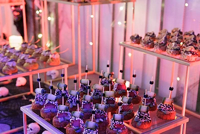 Eglės Straleckaitės-Domarkienės surengtas Helovino vakarėlis / Lino Tolkaus nuotr.