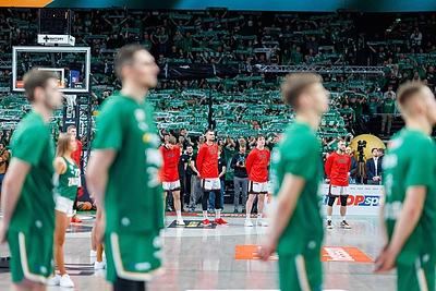 Rungtynių akimirka / Eriko Ovčarenko / BNS nuotr.