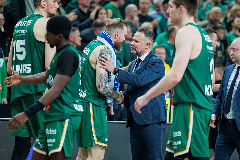 Rungtynių akimirka / Eriko Ovčarenko / BNS nuotr.