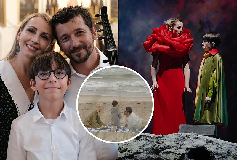 Teodoras Lipčius su šeima / Asmeninio albumo ir Gretos Kniežaitės nuotr.