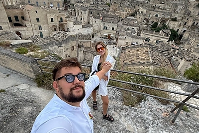 Ieva Barbora Juozapaitytė ir Dainotas Varnas / Asmeninio albumo nuotr.