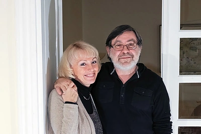 „Man su ja labai lengva. O jai, aišku, nepalyginamai sunkiau su manimi...“ – ne kartą už kantrybę, meilę ir rūpestį aktorius yra dėkojęs žmonai aktorei Daliai Brenciūtei / Asmeninio albumo nuotrauka