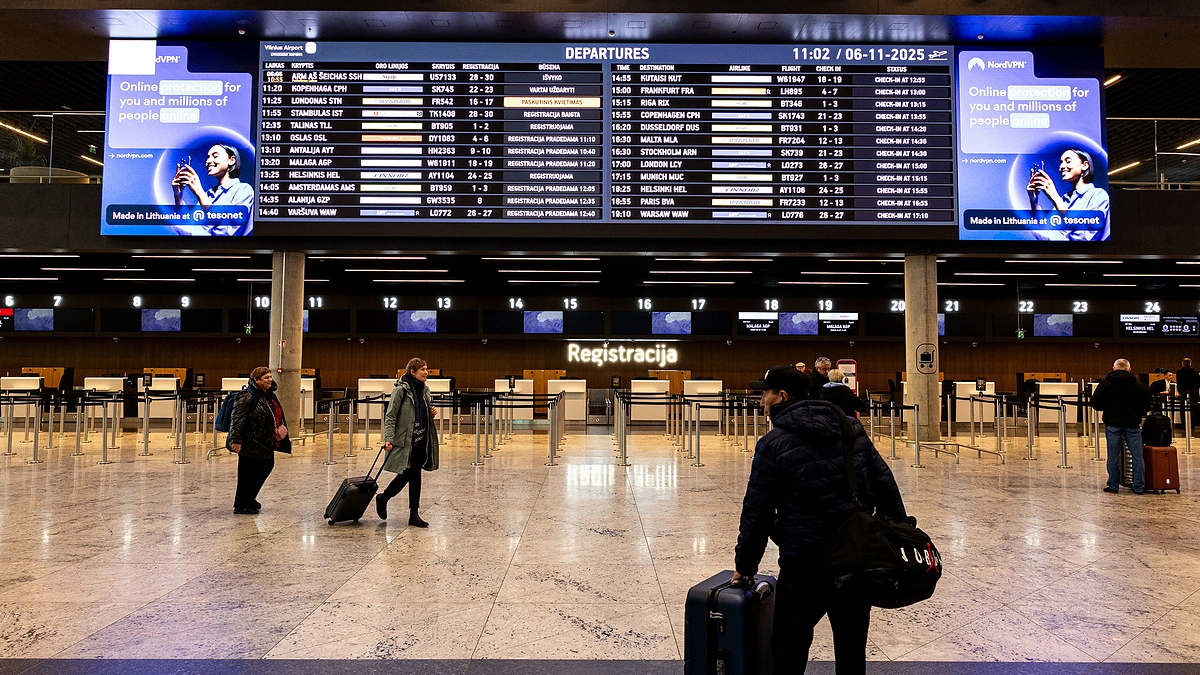 Vilniaus oro uostas / Pauliaus Peleckio / BNS nuotr.