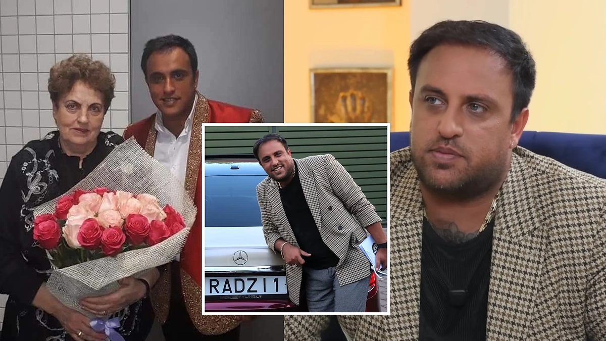 Radžis Aleksandrovičius su mama Vida / Stop kadras ir asmeninio archyvo nuotr.