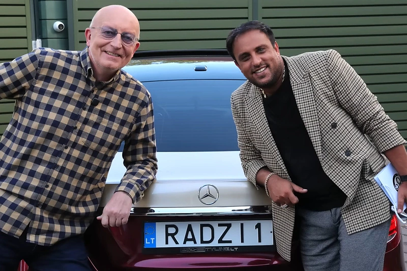 Arūnas Valinskas ir Radžis Aleksandrovičius / Stop kadras