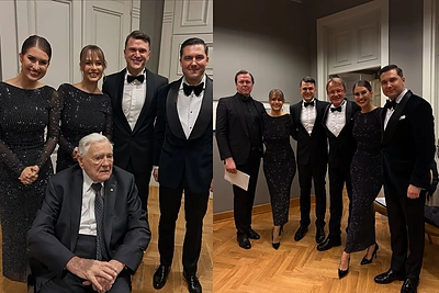 Valdo Adamkaus 99-ajame gimtadienyje garsiems atlikėjams teko neeilinė garbė: „Akimirka, kurios niekada nepamiršim“