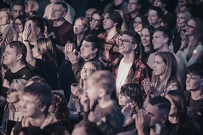 „Biplan“ koncerto akimirka / Mildos Prušinskaitės nuotr.