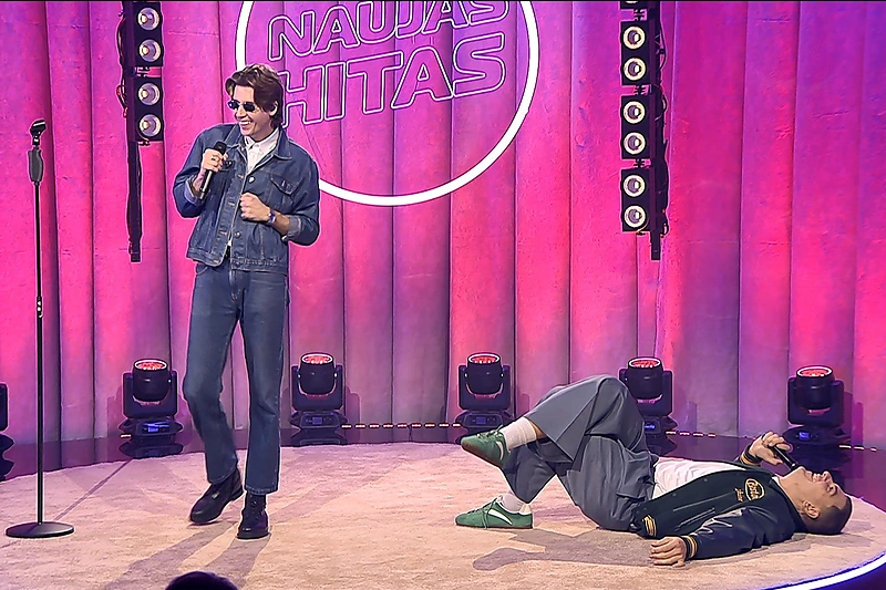 Filmavimo akimirka / LNK nuotr.