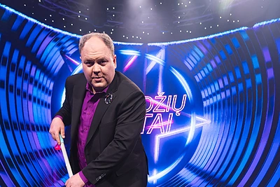 „Žvaigždžių duetai. Nauja era“ filmavimo akimirka / Simono Barono nuotr.