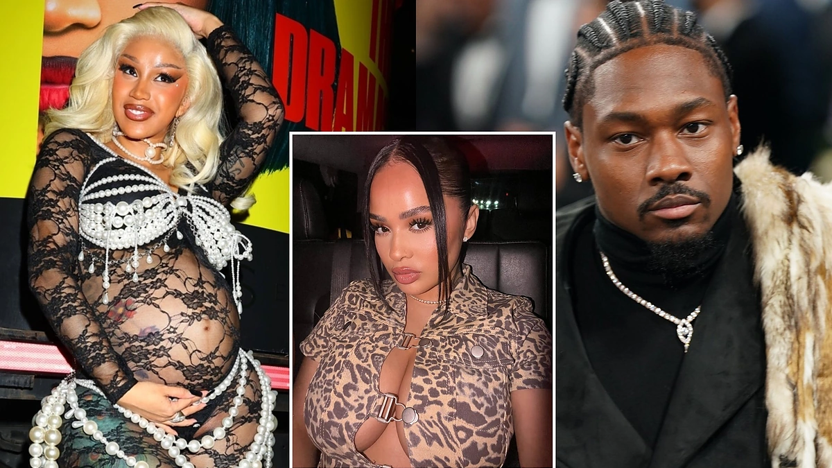 Cardi B, Stefonas Diggsas, Aileen Lopera / Vida Press ir Instagram nuotr.
